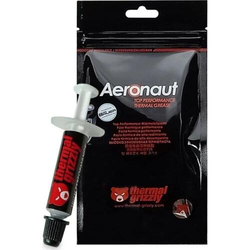 Thermal Grizzly Aeronaut 1g/3.9g/7.8g AMD Intel Processor Thermal Paste 8.5W/m.k for CPU/GPU computer cooler Thermal Grease