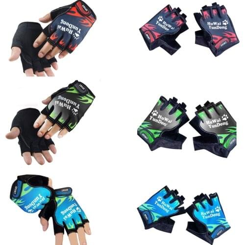 1pair Half Finger Cycling Gloves Slip Sweat Gel Bicycle Mitten Riding Gloves Shock Mtb Road Mountain Bike Sports Glove Gants