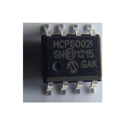 10PCS MCP6002T-I/MS 6002 I MSOP-8 MICROCHIP new original micro controller chip
