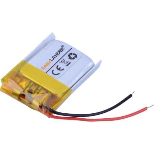 301420 3.7V 60mAh Rechargeable li Polymer Li-ion Battery For mp3 Bluetooth headset speaker DVR small toys smart watch031420