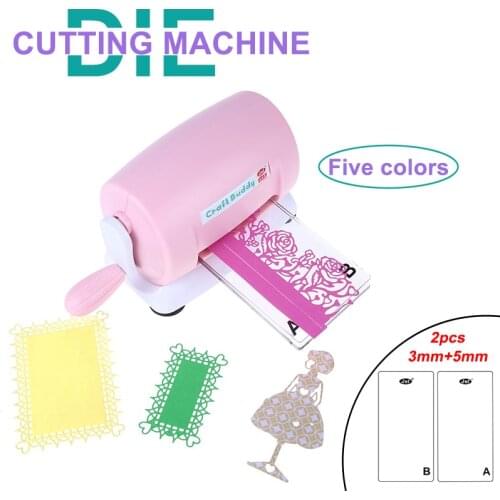 5 Colors Die Cutting Embossing Machine Practical Handcraft Home DIY Scrapbooking Craft Album Die-Cut Tool
