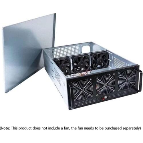 6-Card 8-Card Dedicated Chassis 4u Multi-Graphics Chassis GPU Chassis Server Chassis Air-Cooled Heat Dissipation