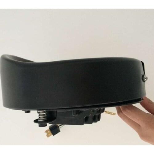 7inch Headlight Visor Style Headlamp Trim Ring For Harley Touring Road King Electra Glide