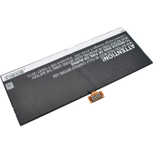 Cameron Sino 6760mAh battery for ASUS VivoTab TF600TL C21-TF600T Tablet Battery Li-Polymer 25.01Wh 220.60 x 82.61 x 4.04mm