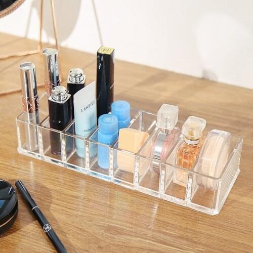 Acrylic makeup storage box makeup storage rack cosmetic rack lipstick lipstick powder storage box transparent storage box rack