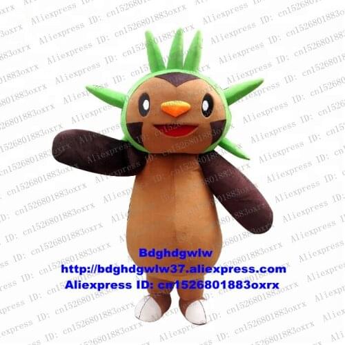 Brown Chespin Needle Chipmunk Mascot Costume Adult Cartoon Character Outfit Suit Gather Ceremoniously Annual Meeting zx2540