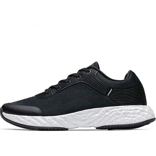 ONEMIX Black Men Running Sneakers Breathable Mesh Lightweight Women Sport Shoes Energy Outdoor Athletic Jogging Casul Shoes