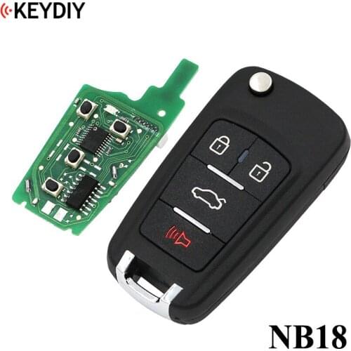 Multi-functional Universal Remote Key for KD900 KD900+ URG200 KD-X2 NB-Series ,KEYDIY NB18 (all functions Chips in one key)
