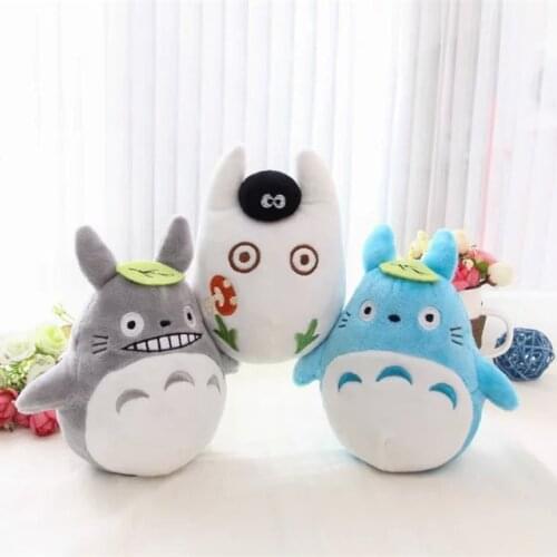 New Totoro 15cm Creative Plush Toys Totoro No Face Man And The Little Monster Popular Bamboo Charcoal Creative Toy For Kids Gift