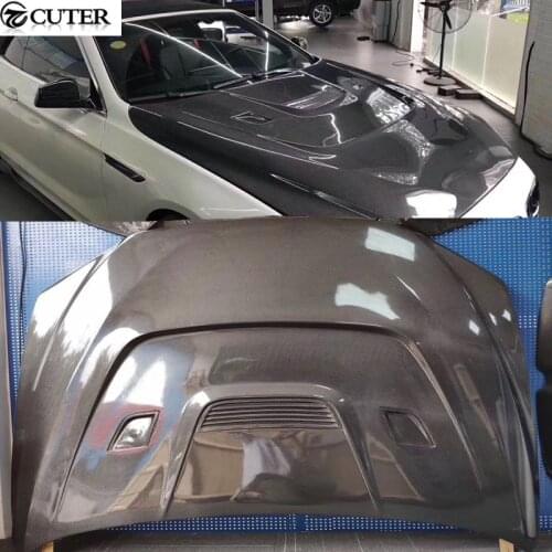F06 F12 F13 M6 Carbon Fiber front Engine hood bonnet For BMW F06 F12 F13 6 series M6 car styling