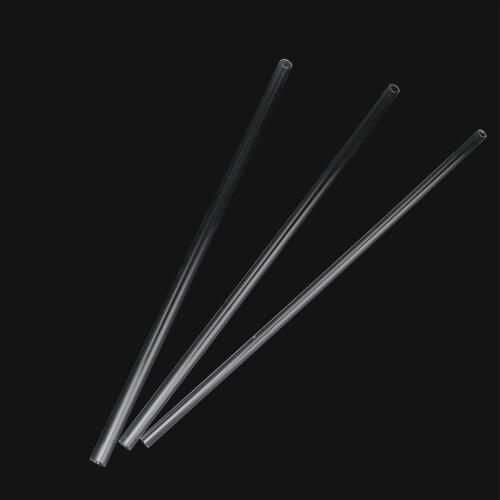 Pea Particle pc water cooling Transparent Hard Tubes 50cm OD 12mm 14mm 16mm acrylic water pipe garden irrigation 2pcs