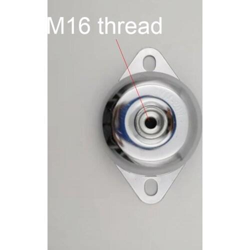 M16 thread hole diesel generator Bell type rubber damping pad air compressor vibration isolator Anti Vibration shock absorber