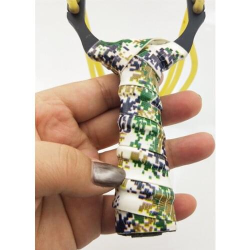 2019 new titanium steel slingshot catapult high quality titanium steel with rubber band outdoor shooting sport competition bow