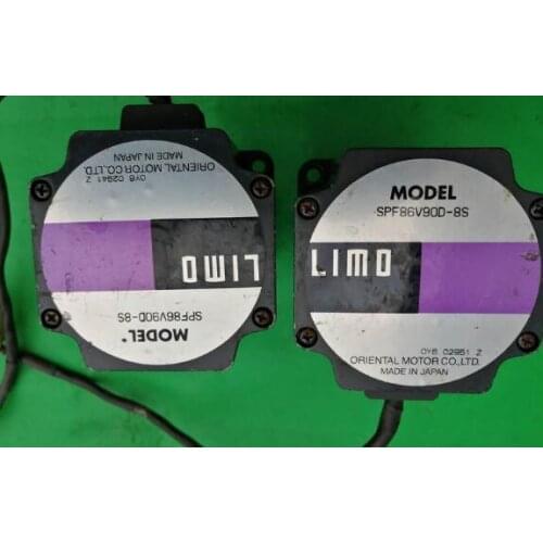 SPF86V90D-8S stepper motor , used in good condition . 80% appearance new , good working , free shipping