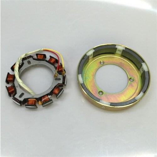 STARPAD For Air Cooled Diesel Spare Parts 178F 186F 186FA Electric Starter Flywheel Generator Charging Coil Free Shipping