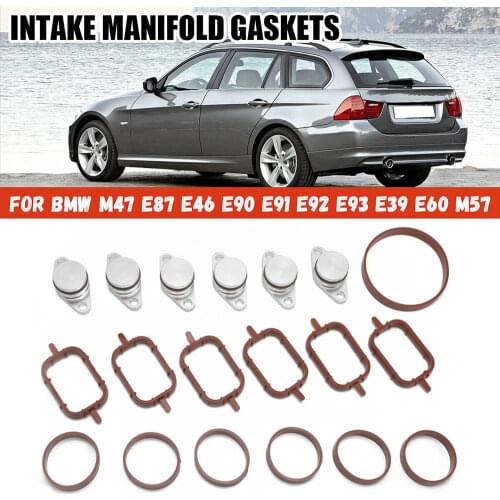 EPMAN 6 x 22MM Aluminium Swirl Flap Blank for Air Inlet Manifold Gaskets For BMW E46 E39 E38 E60 E90 TKYD83K