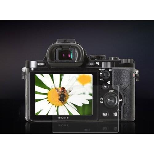 2pcs Anti-riot 9H Tempered Glass Screen Protector Film for Sony A5000 A5100 A6000 A6300 A6400 NEX-5N/NEX-3N//NEX-5C H400 NEX-5T