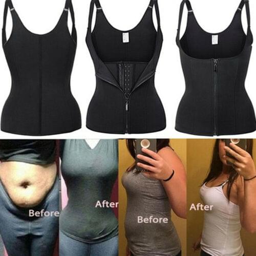 Women Elastic Body Shaper Corsets Shaping Trimmer Tummy Waist Training Vest Hot Girdle Shapewear Running S-3XL
