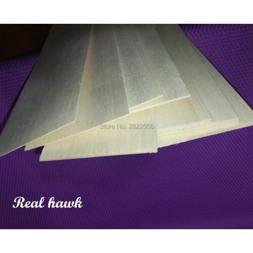 1000x100x10mm AAA+ Model Balsa wood sheets for DIY RC model wooden plane boat material