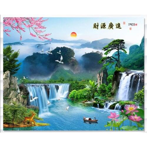 3D wall murals wallpaper custom photo wallpaper mural landscape wallpaper decorative painting TV sofa background wall home decor