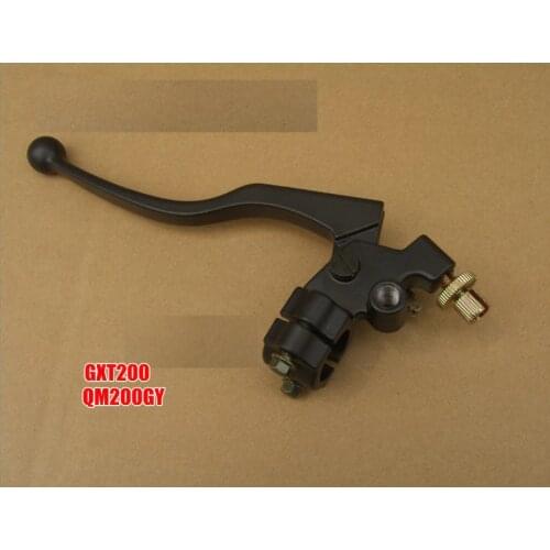 Free shipping moto accessory QINGQI QM200GY clutch handle for Suzuki motorcycle GXT200 DR200 left clutch handlebar assembly