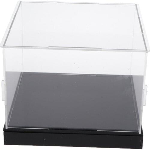 Large Acrylic Display Case Dustproof Showcase Diecast Cars Toys Show Case