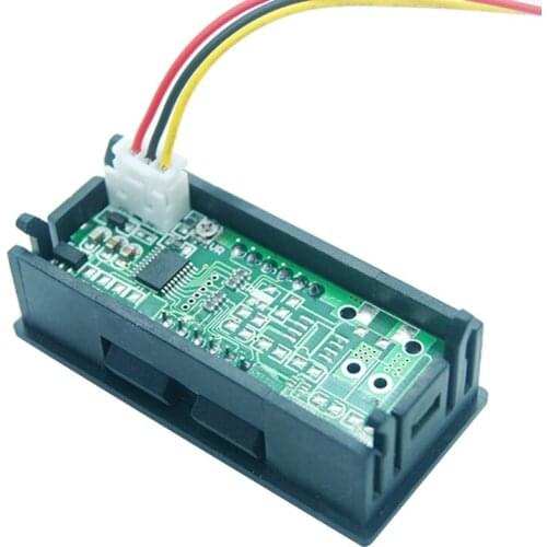 DC 0-99.99V (100V) 4-digits 0.56inch Digital Voltmeter 3Wire Voltage Panel Meter C5AC