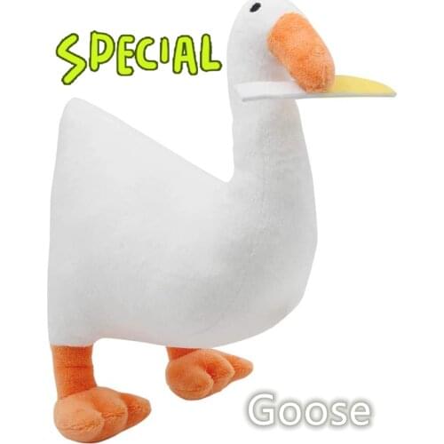 25CM Untitled Goose Game Plush Figure Toy Kwaii Animal Goose Soft Stuffed Doll Birthday Gift For Kids