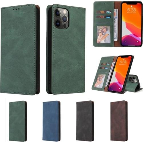 Leather Ultra-thin Case for Xiaomi Redmi Note 8 8T 9 9S 10 10s Pro Max Mi 10T Lite POCO M3 Flip Wallet Protect Cover