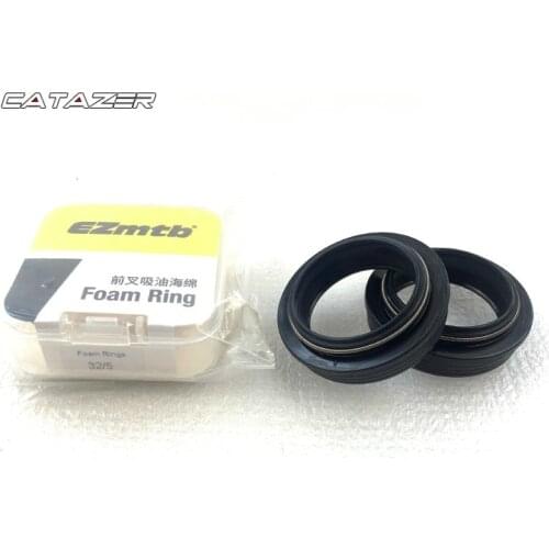 1 Pair Oil Seals Bike Bicycle Front Fork Dust Seal for Fox Rockshox Xfusion Magura Manitou Hot Selling Bike Bicycle Accessory