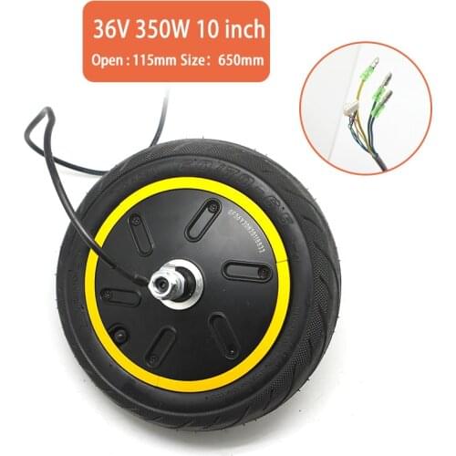 Electric Scooter 350W Motor Engine for Ninebot MAX G30 G30D KickScooter Wheel Hub Motor Assembly Kit with 10inch Tire