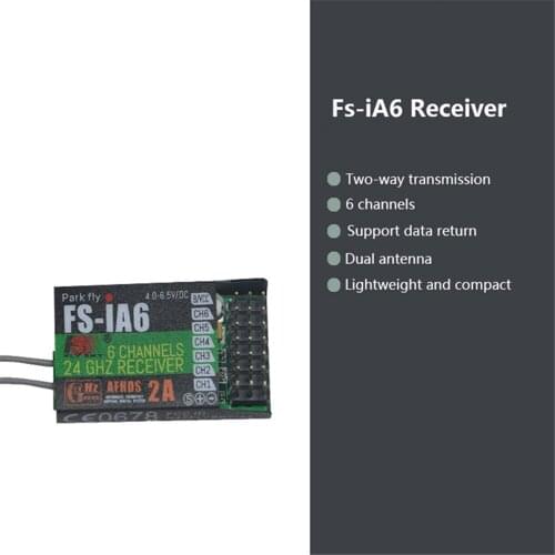 2.4GHz 6CH iBus PPM Output Receiver for Flysky T6 I6 I6X FS-iA6B Remote Control Transmitter