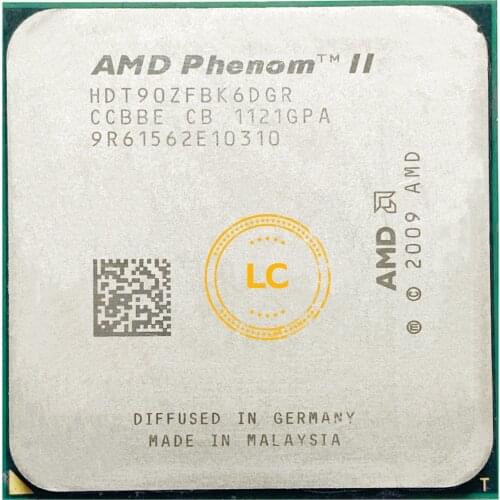 AMD Phenom II X6 1090T 1090 3.2 GHz Six Core CPU Processor HDT90ZFBK6DGR Socket AM3