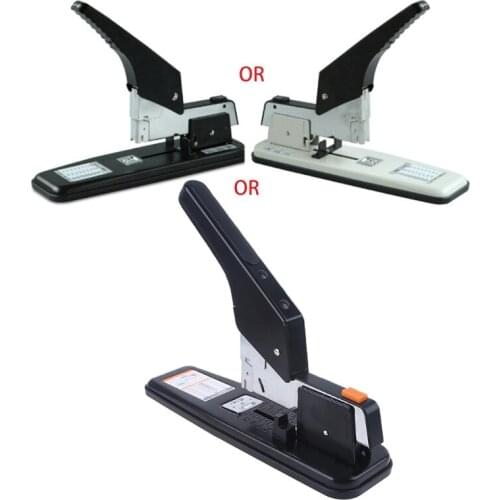 Heavy Duty Metal Stapler Bookbinding Stapling 210 Pages Capacity Office Tools C90C