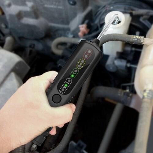 12V Auto Brake Fluid Tester Digital Car Brake Oil Tool Auto Oil Tool LED Indicator Check Display Tester