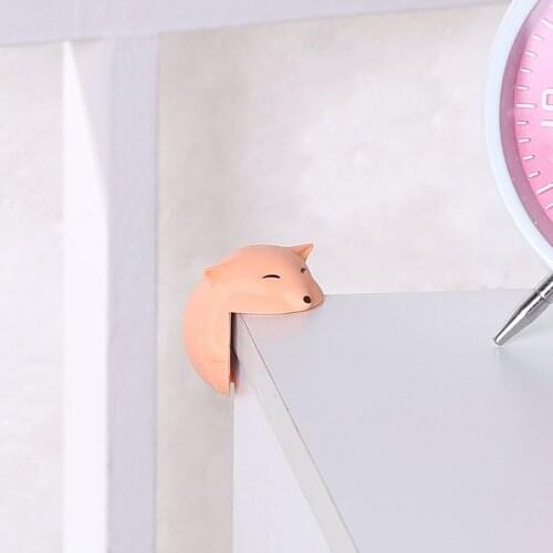 10pieces/lot Table Corner Package Border Knock Protective Baby Cute Cartoon Anti Collision Corner Table Corner Protection Set