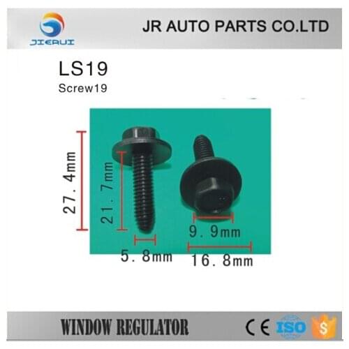 10x General screws, metal clips, water pipes