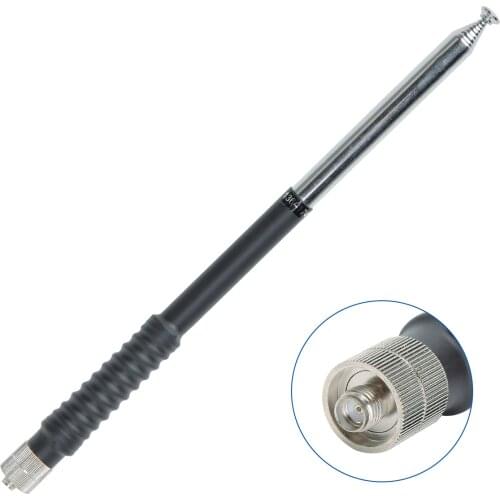 Abbree SMA-Female VHF 136-174MHz Telescopic Antenna For Baofeng uv5r bf-uv-b Plus bf888s uv82 uv-9r Plus Walkie Talkie