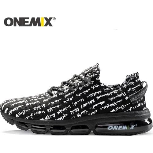 ONEMIX Kids Shoes For Girls High-quality Knitted Vamp Soft Children Air Running Shoes Older Boys Tennis Breathable Sneakers