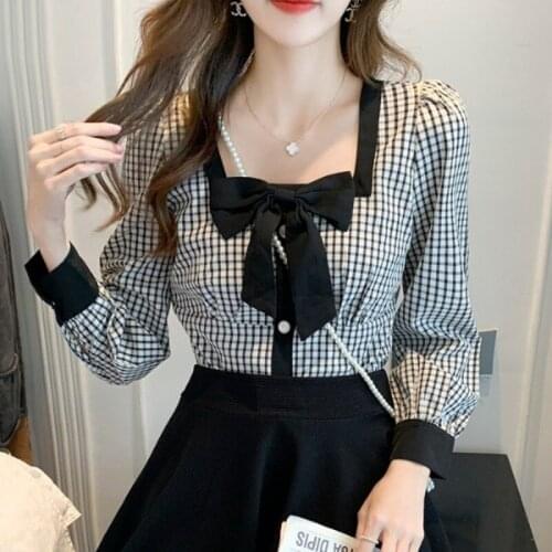 Блузки с бантом EAEOVNI China At AliExpress