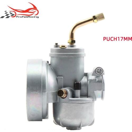 17mm Motorcycle Carburetor Puch for Moped Bing Style Carb Stock Maxi Sport Luxe Newport Cobra Carburador Engines E50