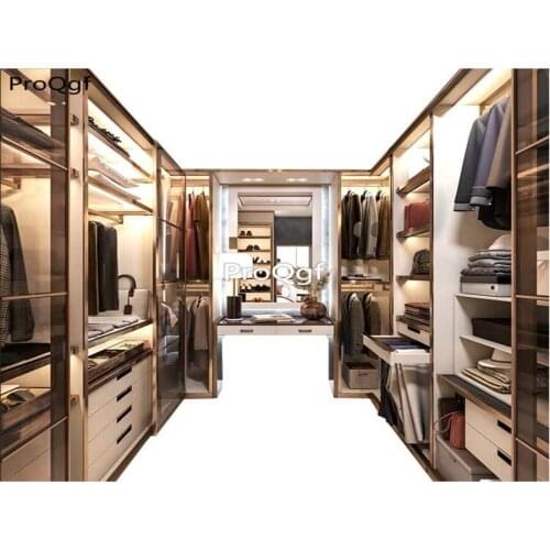 Prodgf 1Pcs A Set European Castle Modern two wall Wall Cloth Cabinet