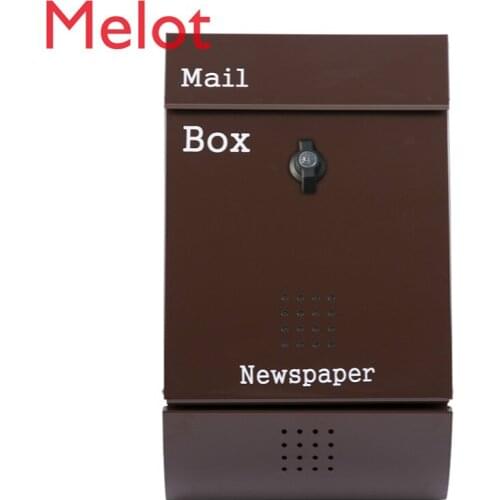 Suggestion Box Complaint Suggestion Box Report Wall Hanging with Lock Outdoor Cute Creative Small Xinyu Mailbox Community Home