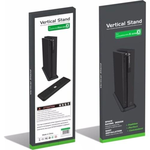 Cooling Stand For Xbox One X Bracket Vertical Holder Mount Dock Stander For Xbox One X Simple Plastic Console Vertical Stand