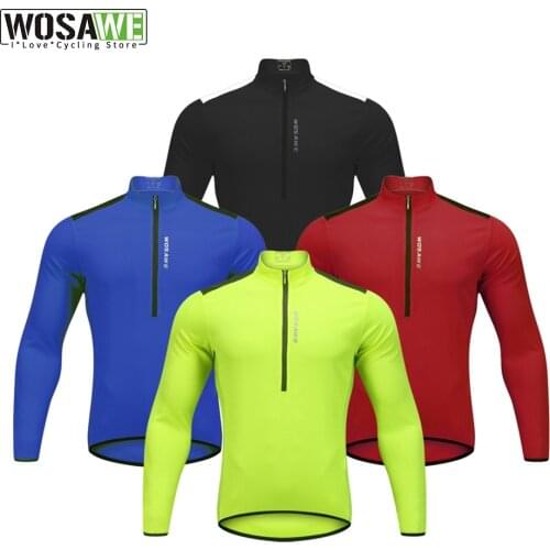 Autumn Cycling Jersey Long Sleeve Men MTB Road Bike Wear Maillot Ciclismo Jersey High Ventilation Bike Wear Shirt Tops