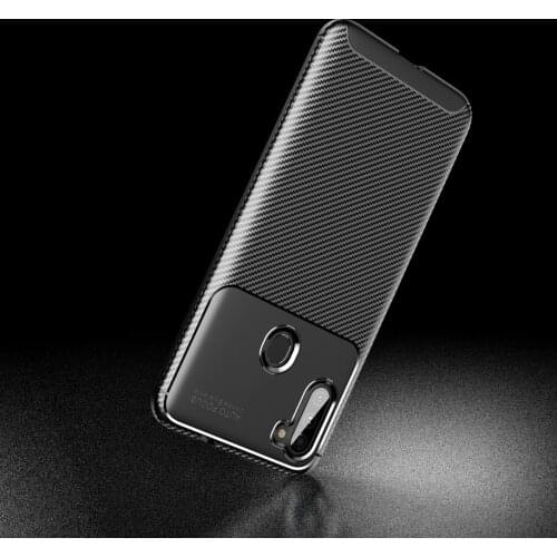Luxury Phone Case For Samsung Galaxy A11 A21 A41 Armor Fundas Soft Silicone Coque Cover for Galaxy A01 A21 A41 accesorios