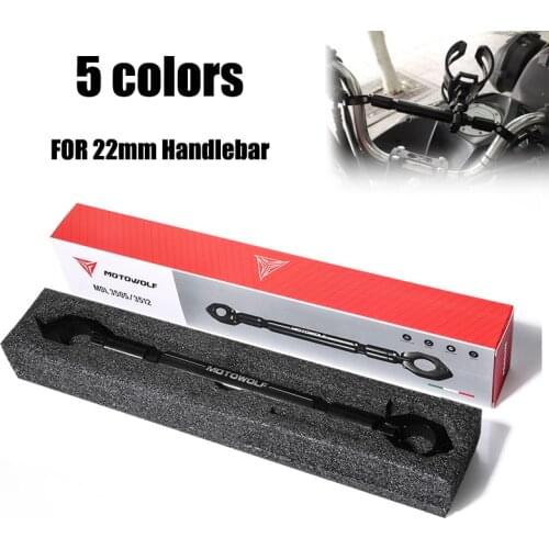 5 colors 7/8" Handlebars Crossbar Bar 22mm Handlebar with compass watches Motocross Motorcycle Quad ATV CRF DTR PIT BIKE R1200GS