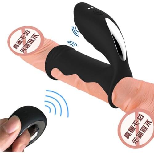 Sex Shop Ejaculation Delay G spot vibrador Clitoris Stimulator Vibrator Male Masturbation Penis Exercise Sex Toy For Man Couples