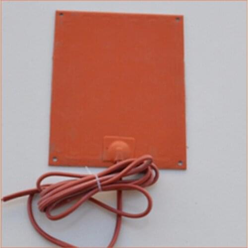 200*200MM 22V 150W Electric Cabinet Special heating silicone rubber aluminum plate Heating Silicome heater pad Chemical