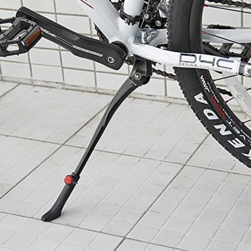 Bike Kickstand 36-40cm Adjustable MTB Road Bike Parking Rack Aluminum Alloy Mountain Bike Support Side Kick Stand Foot Brace